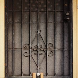 Custom Decorative Iron Door