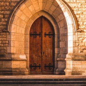Modern Iron Entry Door